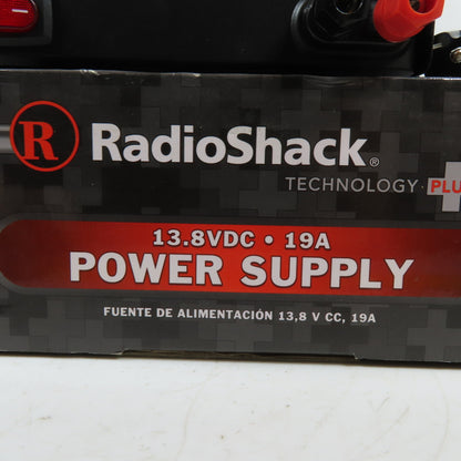 RadioShack 22-508B 13.8VDC 19A Switching Power Supply