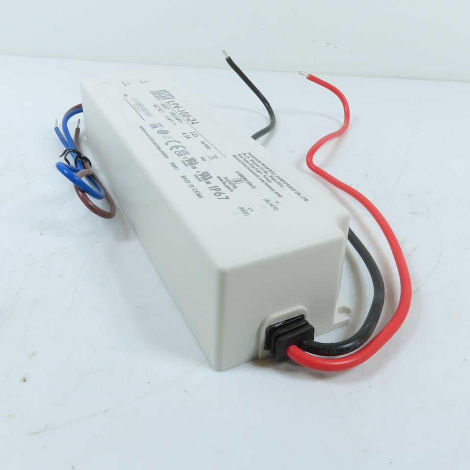 MEAN WELL LPV-100-24 100W IP67 Waterproof LED Driver Power Supply 24VDC