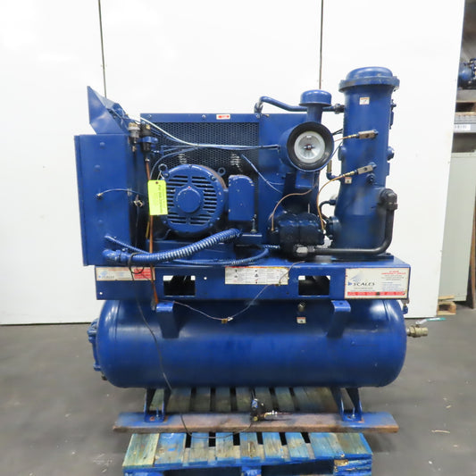Quincy QSB-40 40HP Rotary Screw Air Compressor w/120 Gallon Tank 200V 3Ph