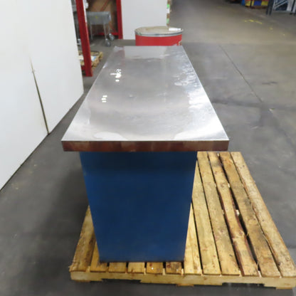 Kennedy 54"x 20.25"W Top Industrial Workbench Station 5-Drawer Cabinet 34.5"Tall