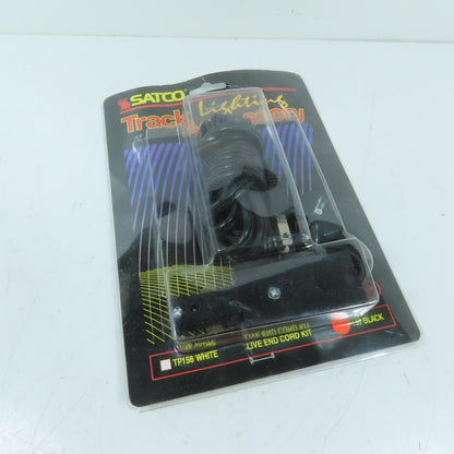 Satco TP157 Black Live End Cord Kit Track Lighting Accessory