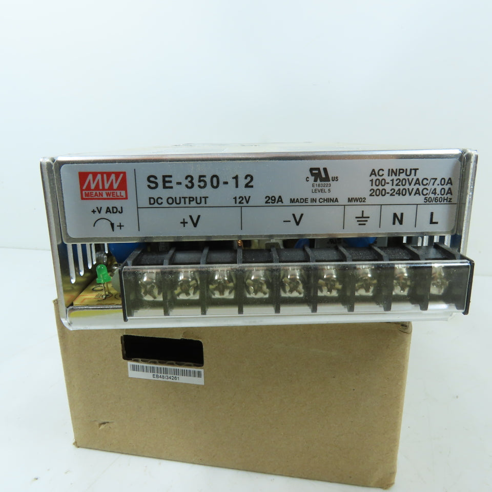 Mean Well SE-350-12 350W AC-DC Switching Power Supply 12V 29A