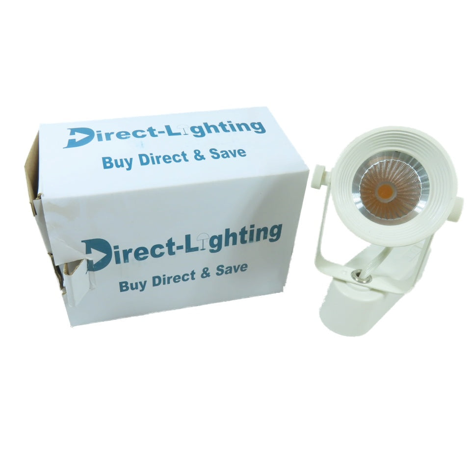 Direct-Lighting HED0608 HT-60088 LED Track Light Head 10W 3000K 120VAC