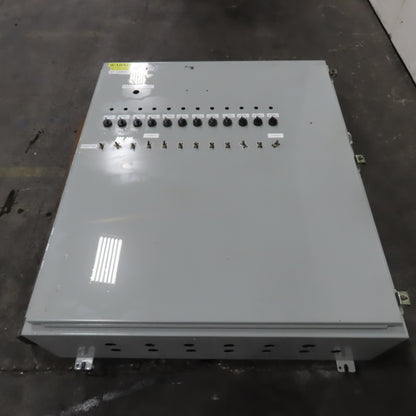 Wiegmann N12423610 42" x 36" x 10" Hinged Electrical Enclosure W/ Backplate