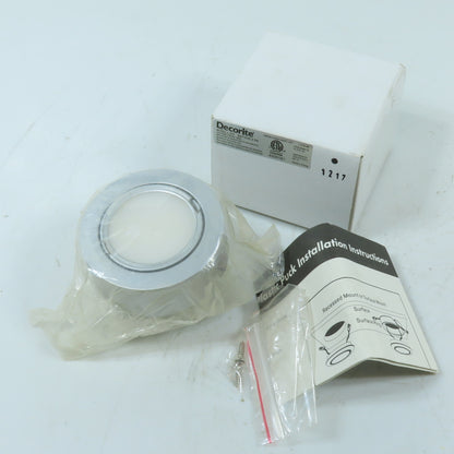 Decorite L-370 Portable Under Cabinet Puck Light 2.5W 120VAC