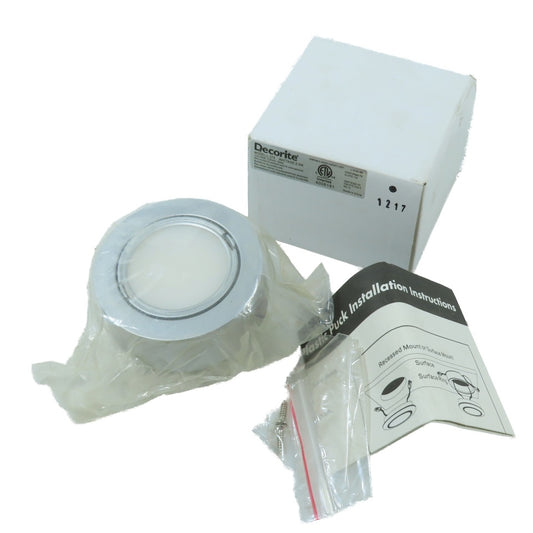 Decorite L-370 Portable Under Cabinet Puck Light 2.5W 120VAC