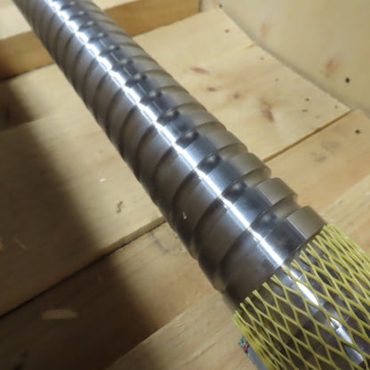 60mm OD Single Start 20mm Lead Ball Screw 125"OAL 107" Screw Length