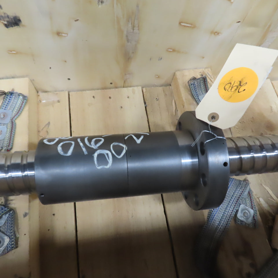 60mm OD Single Start 20mm Lead Ball Screw 125"OAL 107" Screw Length