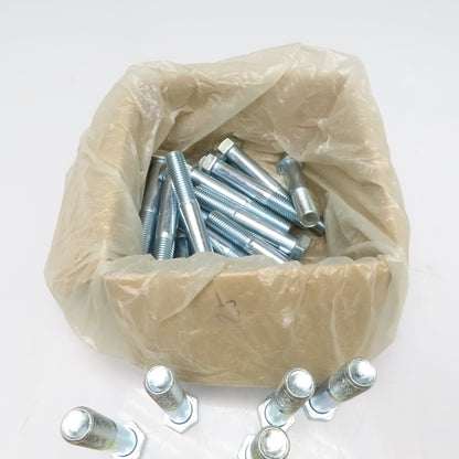 Infacso 7/8"-9 x 6" Zinc Hex Head Bolt Gr.5 Lot Of 25