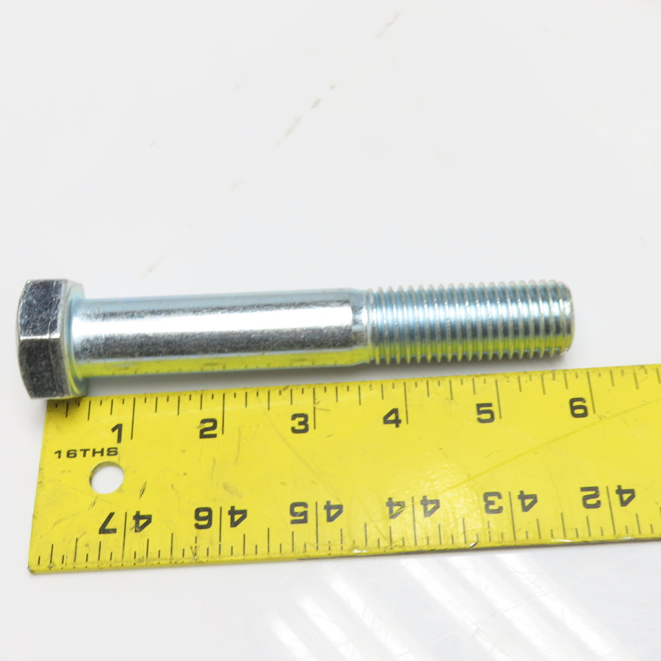 Infacso 7/8"-9 x 6" Zinc Hex Head Bolt Gr.5 Lot Of 25
