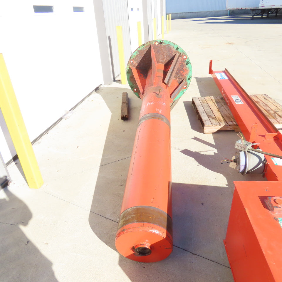 Bushman 2 Ton 4000LB Freestanding 360° Jib Crane 178" Swing 118"Under 123"Travel