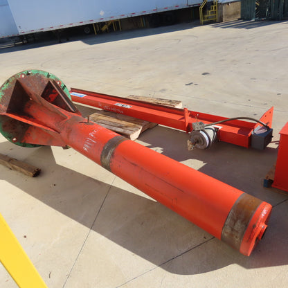 Bushman 2 Ton 4000LB Freestanding 360° Jib Crane 178" Swing 118"Under 123"Travel
