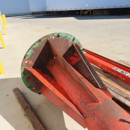 Bushman 2 Ton 4000LB Freestanding 360° Jib Crane 178" Swing 118"Under 123"Travel