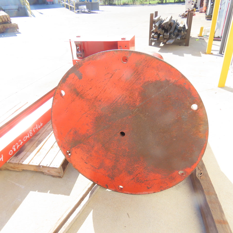 Bushman 2 Ton 4000LB Freestanding 360° Jib Crane 178" Swing 118"Under 123"Travel