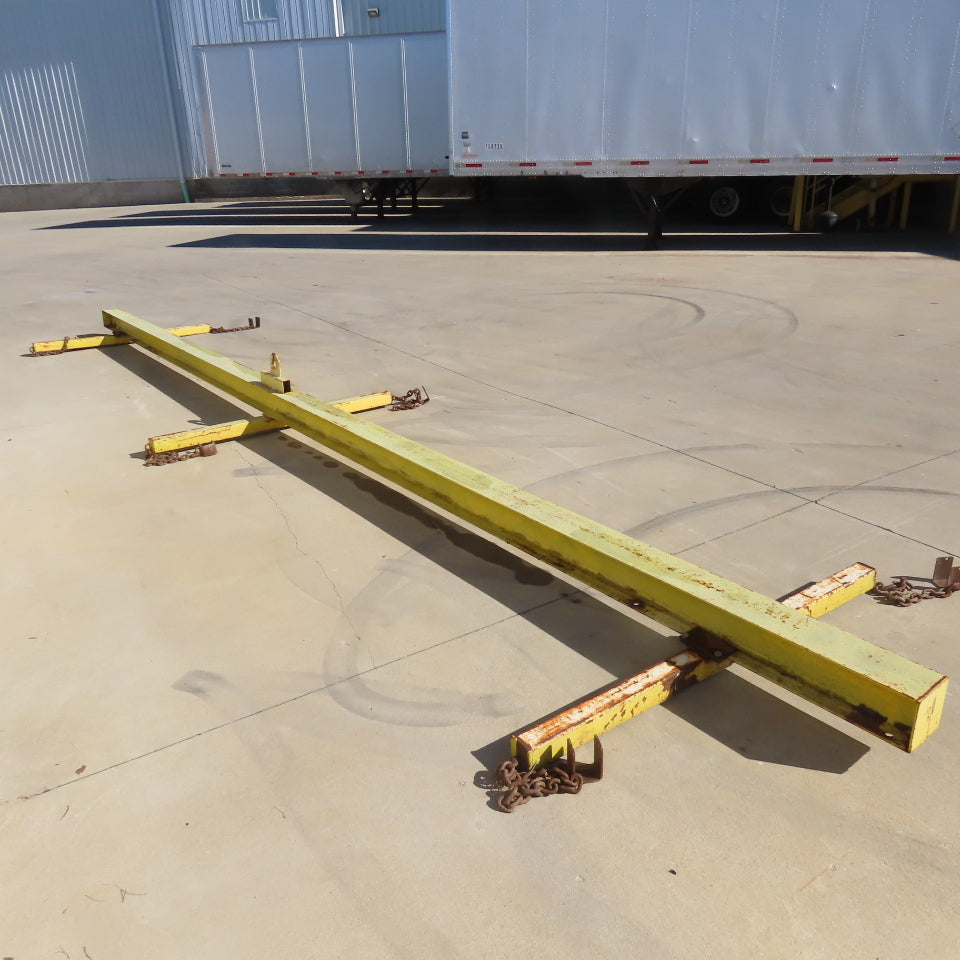 6-Point Lifting Spreader Bar Beam 25' L (300") 5' (60")Wide Arms