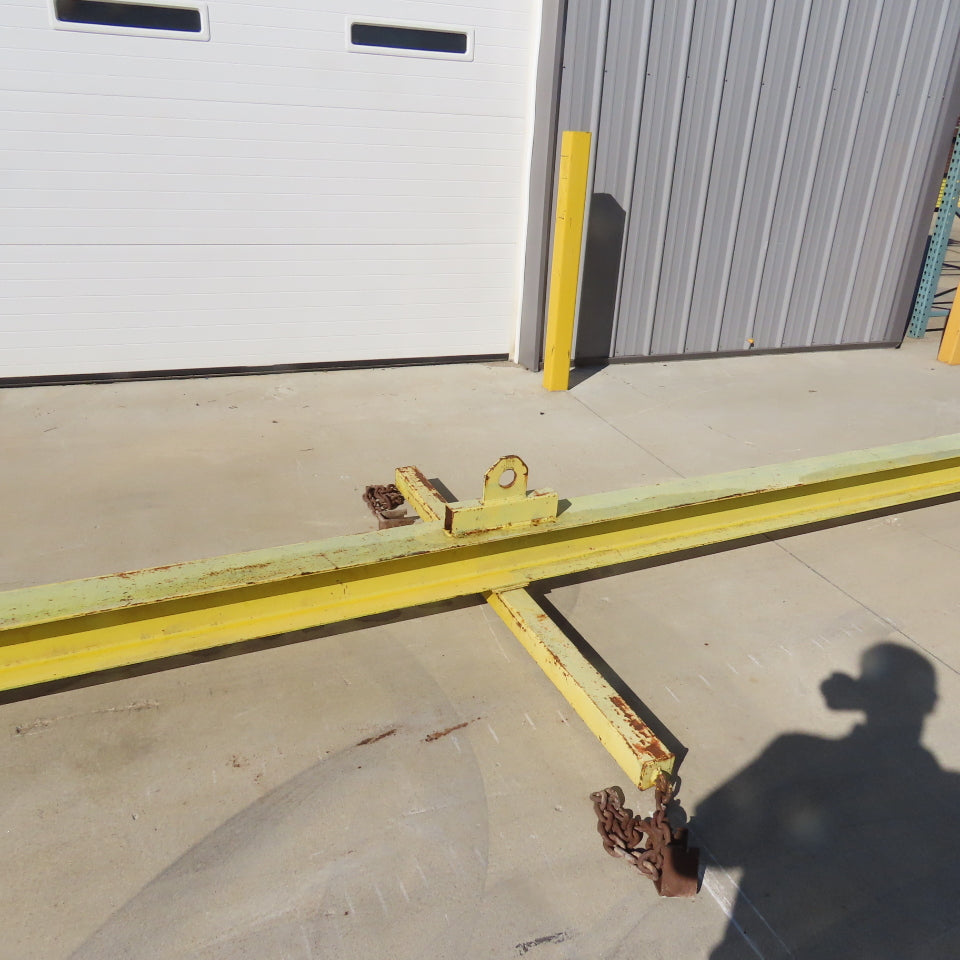 6-Point Lifting Spreader Bar Beam 25' L (300") 5' (60")Wide Arms