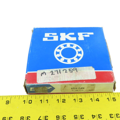 SKF 6214 ZJEM Single Shield Deep Groove Ball Bearing 70x125x24mm