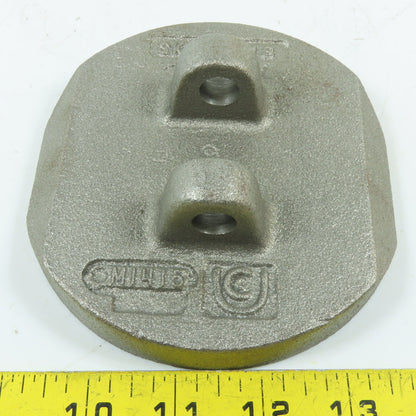 United Conveyor 19718 4-3/4" Ductile Iron Fly Ash Valve Disc