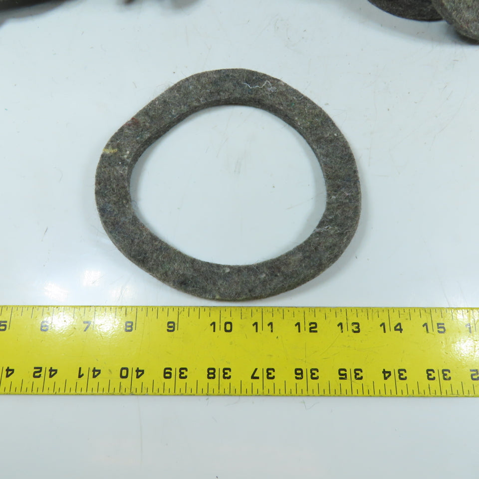 93058 Felt Ring Gasket 6-1/2" OD x 4-7/8" ID x 1/4" Thick Lot Of 50