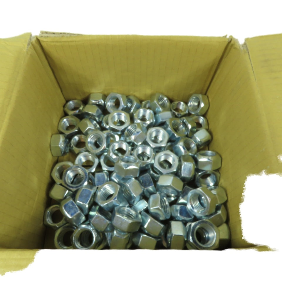 7/8-9 Grade C Top Lock Hex Nut Zinc Plated Lot Of 85