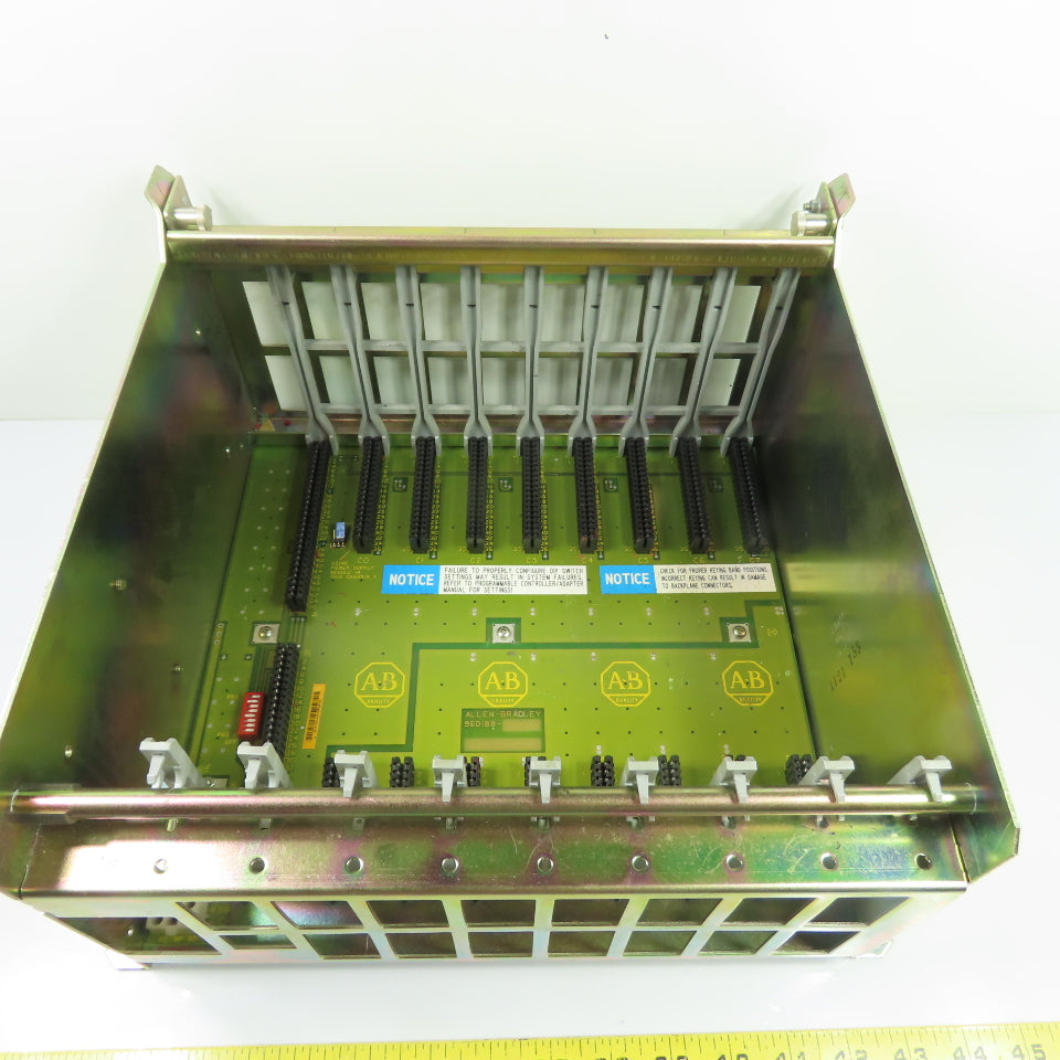 Allen-Bradley 1771-A2B 8-Slot I/O Chassis Rack Ser B