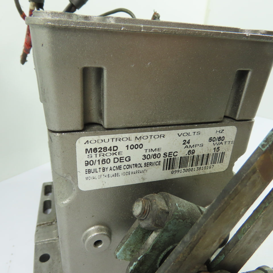 Honeywell M6284D 1000 Modutrol Motor Actuator 90/160 Deg Stroke 24V Parts/Repair