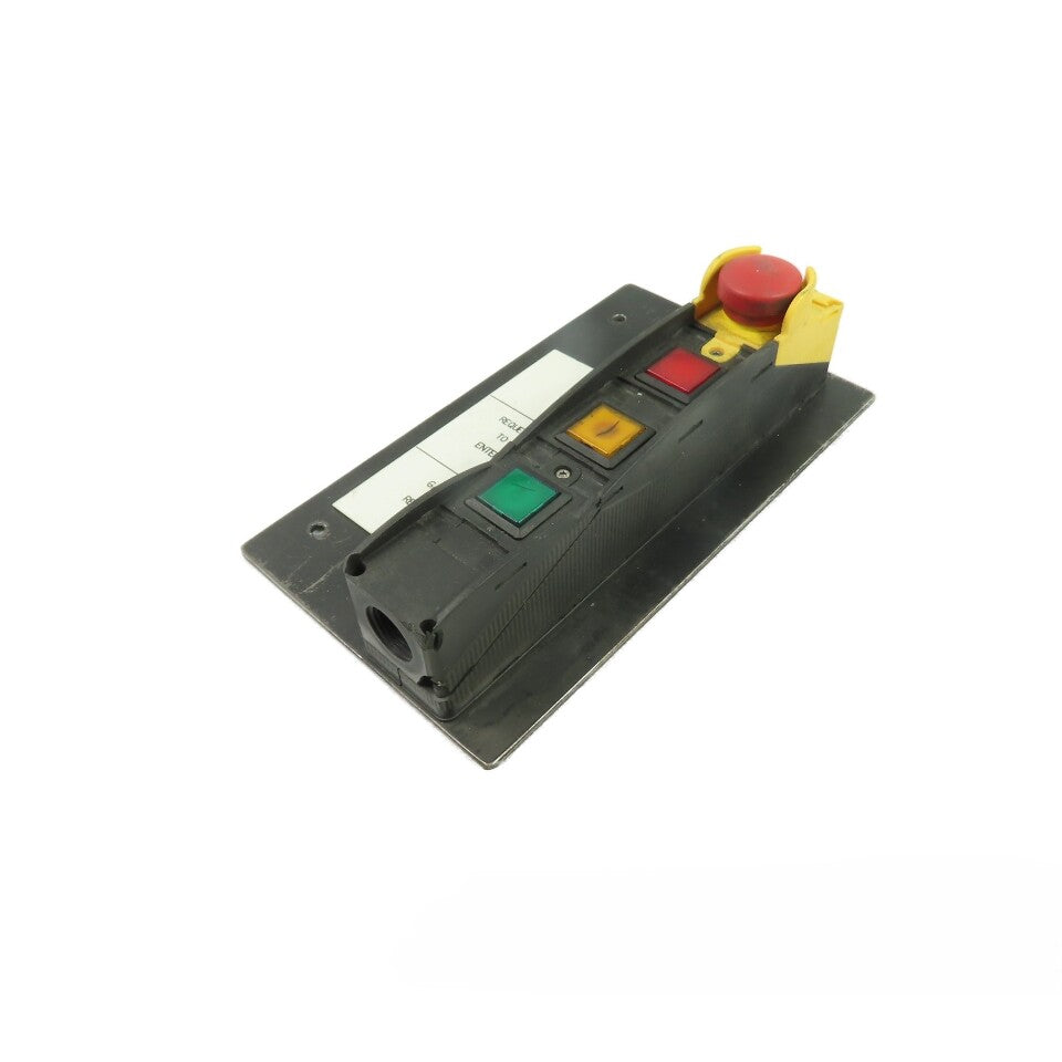 Schmersal BDF200-NHK-20-LTRD-LTYE-LTGN Slender E-Stop Control Station 24VAC