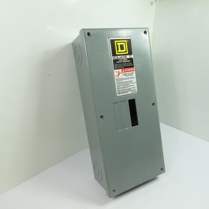 Square D QO2100BNS 100A 2-Pole Main Lug Circuit Breaker Enclosure 120/240V