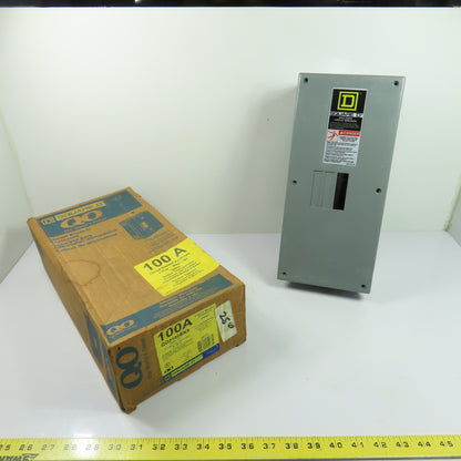 Square D QO2100BNS 100A 2-Pole Main Lug Circuit Breaker Enclosure 120/240V