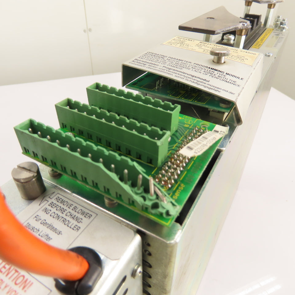 Indramat TDM 3.2-030-300-W1 AC Servo Controller Drive (Damaged See Photos)