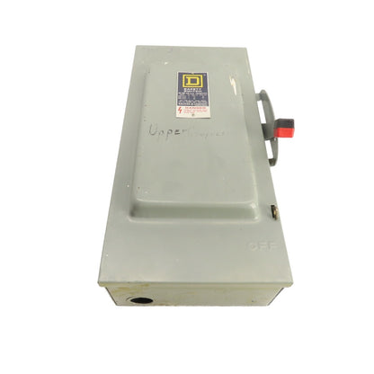 Square D H-223-N 100A 3-Pole Single Throw Fusible Safety Disconnect Switch240VAC