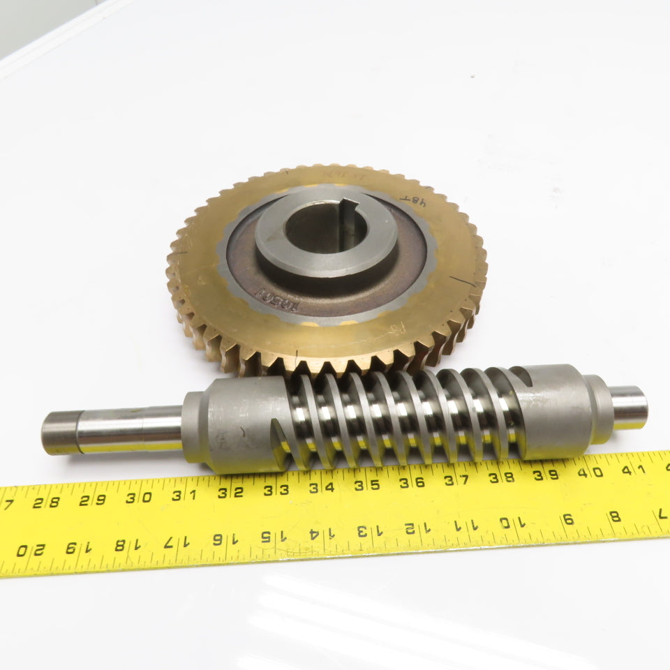 Cleveland Gear AF 10501 Helical Worm Gear Screw Double Start 14mm Pitch