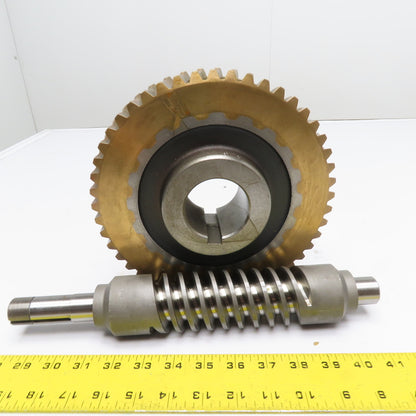 Cleveland Gear AF 10501 Helical Worm Gear Screw Double Start 14mm Pitch