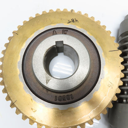 Cleveland Gear AF 10501 Helical Worm Gear Screw Double Start 14mm Pitch