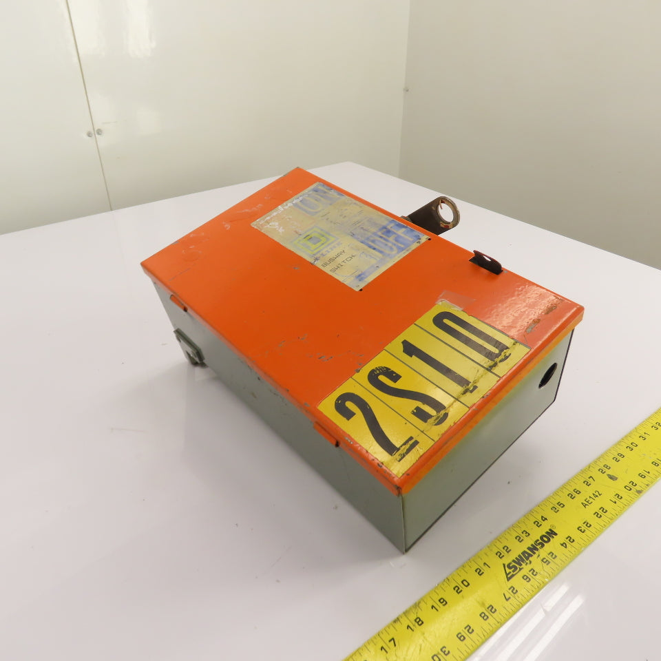 Square D PQ3606G 60A 3-Pole Fusible I-Line Busway Disconnect Switch 600V