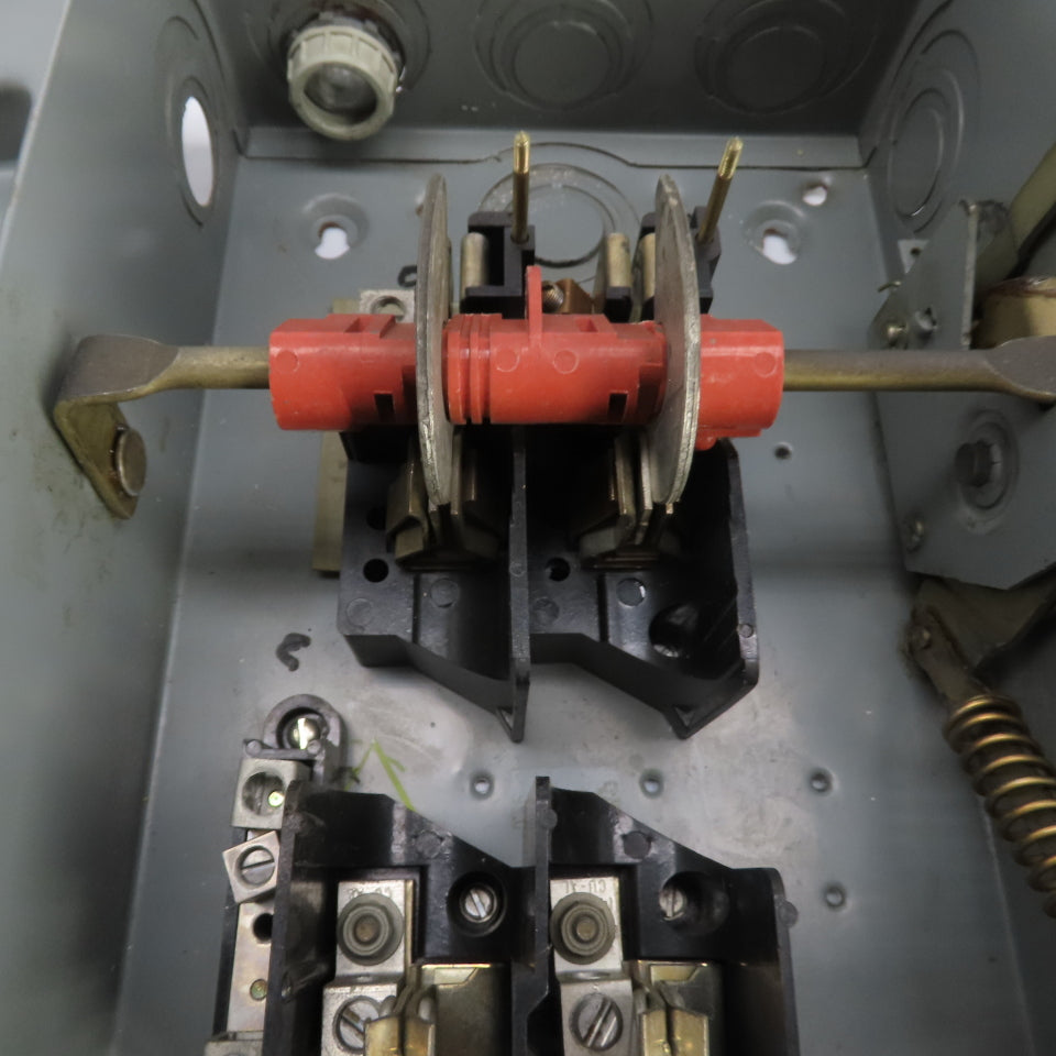 Square D 100A 2-Pole Fusible Safety Disconnect Switch 240VAC
