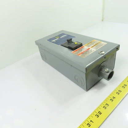 Square D QO2-4L70S 70A Load Center 120/240V 1Ph W/ 30A Circuit Breaker