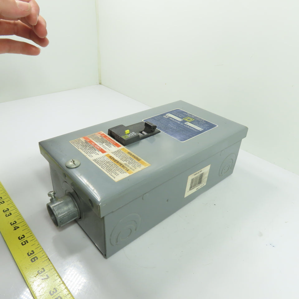 Square D QO2-4L70S 70A Load Center 120/240V 1Ph W/ 30A Circuit Breaker