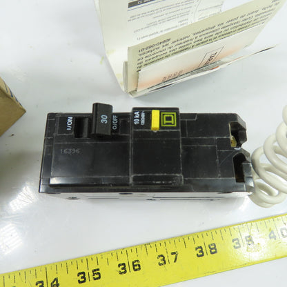Square D QO230GFI 30A 2-Pole Ground Fault Circuit Breaker 120/240V NEW