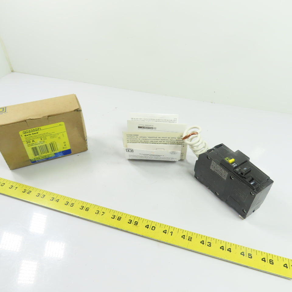 Square D QO230GFI 30A 2-Pole Ground Fault Circuit Breaker 120/240V NEW