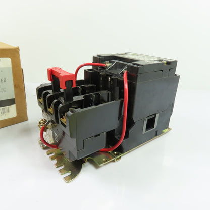 Square D 8536 SB02V02 NEMA Size 0 Magnetic Motor Starter 120V Coil NEW