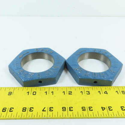 DeZURIK N/A 16" Knife Gate Valve Threaded Hex Valve Operating Nut Lot Of 2