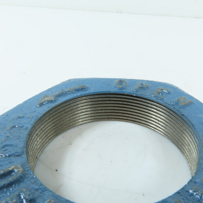 DeZURIK N/A 16" Knife Gate Valve Threaded Hex Valve Operating Nut Lot Of 2