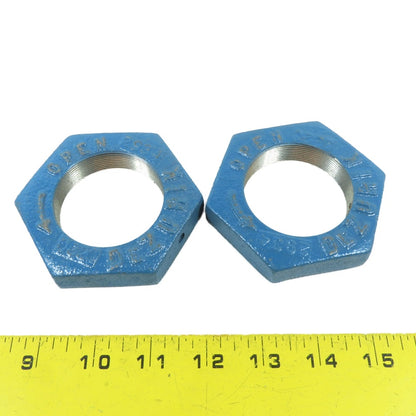 DeZURIK N/A 16" Knife Gate Valve Threaded Hex Valve Operating Nut Lot Of 2