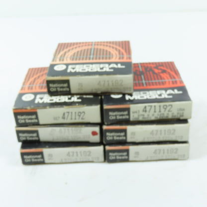 National 471192 Oil Seal 1.375" x 2.125" x .312" Lot Of 7