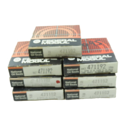 National 471192 Oil Seal 1.375" x 2.125" x .312" Lot Of 7