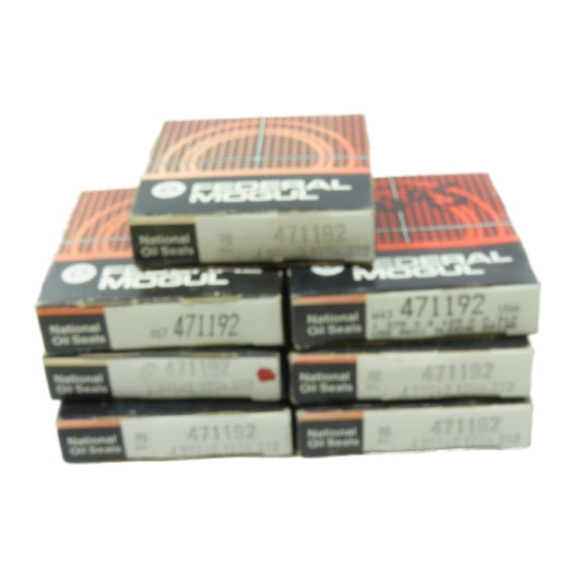 National 471192 Oil Seal 1.375" x 2.125" x .312" Lot Of 7