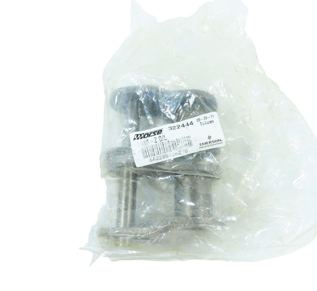Morse 160-2 O/L 322444 Double Strand Roller Chain Offset Link 2" Pitch