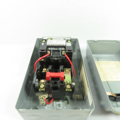 Square D 8536SBG1 NEMA Size 0 Magnetic Starter 115/230V NEW