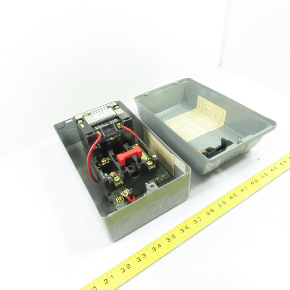 Square D 8536SBG1 NEMA Size 0 Magnetic Starter 115/230V NEW